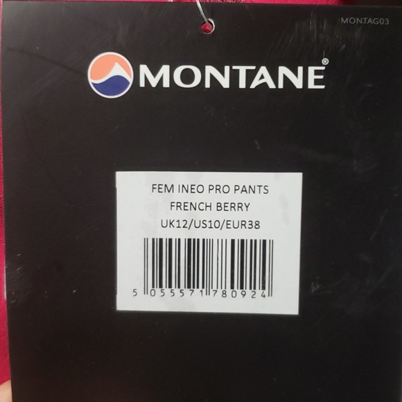 RARE! Montane Ineo Pro climbing hiking pants - Picture 6 of 8